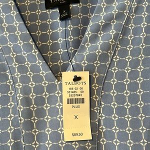 Beautiful NWT Talbot top size X